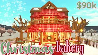 Christmas bakery | bloxburg build pt. 1