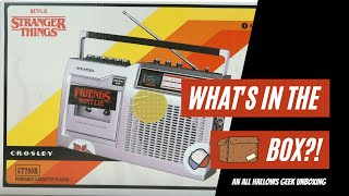 What's In The Box! - Stranger Things Crosley Portable Cassette Player