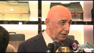 Galliani Match Ball Against Roma