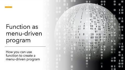 BeezMind C++ Program - Function as menu-driver program