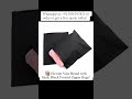 Elevate Your Brand with Sleek Black Frosted Zipper Bags