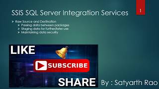 47 SSIS Raw Source and Raw Destination Component | SQL Server Integration Services