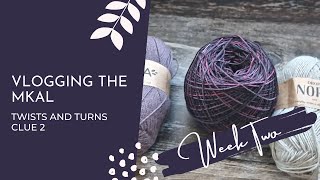 Watch My Twists And Turns Shawl Grow During The MKAL - Episode 2
