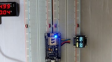 esp8266 oled(128x64) with ntp