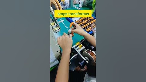 how to work automatic transformer winding machine? #satisfying #windingmachine #diyelectronics