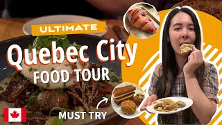Ultimate Quebec City Food Tour Experience | Must Try Pâtisserie!