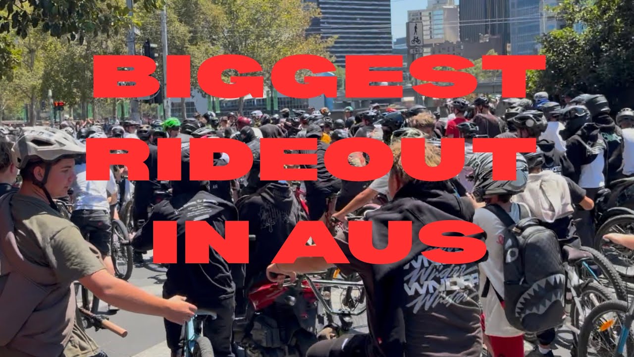 BIGGEST RIDEOUT IN AUSTRALIA‼️ - YouTube