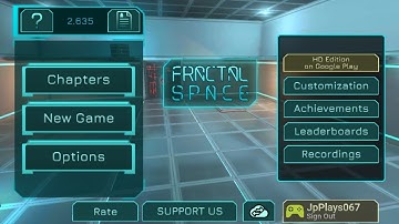 Fractal Space Mobile Gameplay