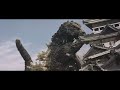 Godzilla Destroying a Castle