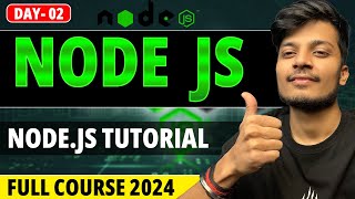 Node JS Live Class Day 2 | Job Ready Bootcamp | Node JS Tutorial for Beginners in Hindi