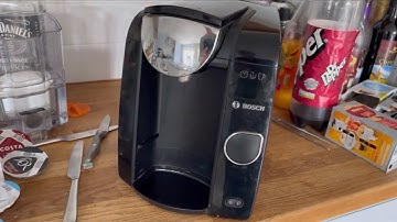 How to open a Bosch Tassimo 450 and fix a stuck pod door