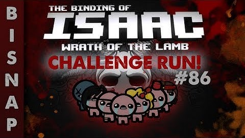 Custom The Binding of Isaac Challenge Run 86 - Get Hit and Run