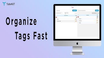 How to Organize & Manage YouTube Tags Efficiently with TubeNxt