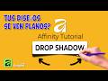 Cómo crear Drop Shadow en Affinity Designer (Affinity by Canva) Paso a Paso