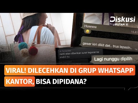 Pelecehan di Grup Whatsapp Kantor, Bisa Dipidana? | Diskusi