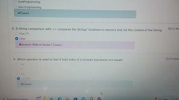 JFo Section 5 Quiz Virtual internship Oracle academy