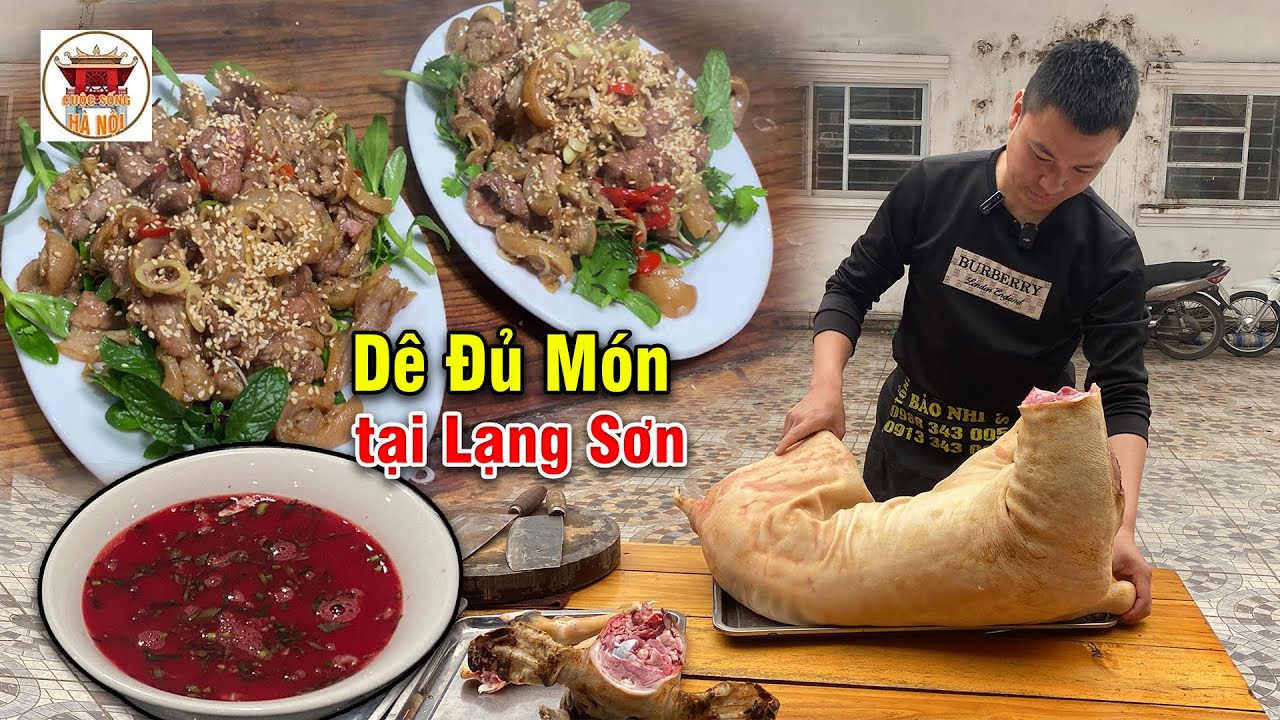 Đây Là Quán Thịt Dê Đủ Món Ngon Nhất Tại Lạng Sơn | Cận cảnh chế biến dê đủ món của Lẩu quán dê ngon