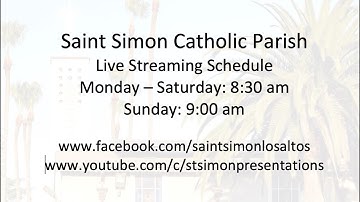 4th Sunday of Advent Mass  - December 19,  2021 9:00am