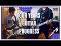 My Four Years Guitar Progress.