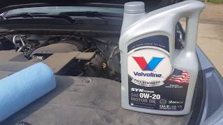 GMC YUKON XL Oil Change