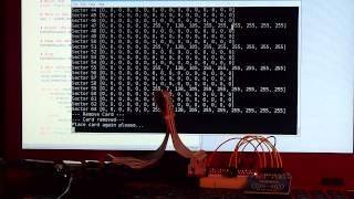 Raspberry Pi + Python + mxgxw/MFRC522-python - Dump RFID Tag data  and detect card remove