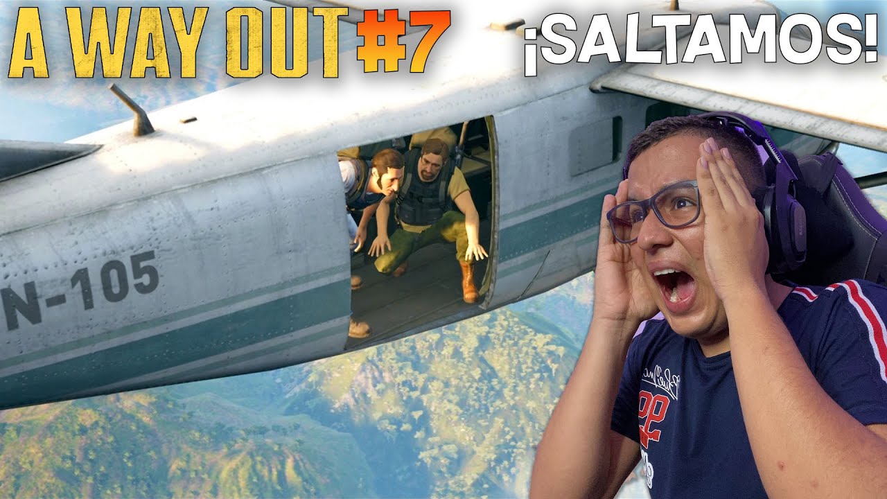 ¡SALTAMOS DESDE UN AVIÓN Y MI PARACAÍDAS NO ABRE! | A WAY OUT #7