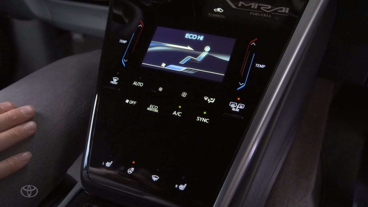 The Toyota Mirai l Comfort Features | Toyota