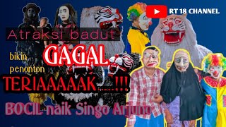 Viral Badut Tari Saman,Bocilnya Naik Singo Arjuno Bikin Penonton Heboh...rt 18 Chanel