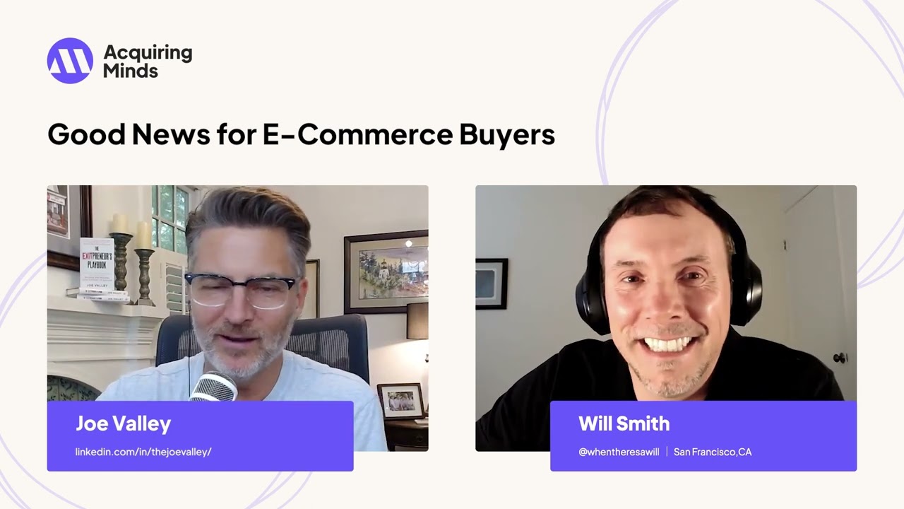 How Joe Valley Built Quiet Light Brokerage into a Leading E-commerce Aggregator Market Business