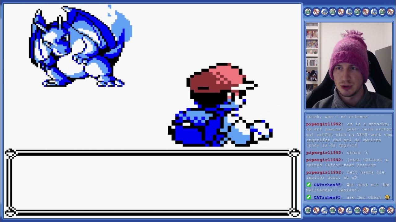 POKéMON BLAUE EDITION Ein wildes GLURAK?! 😮 YouTube