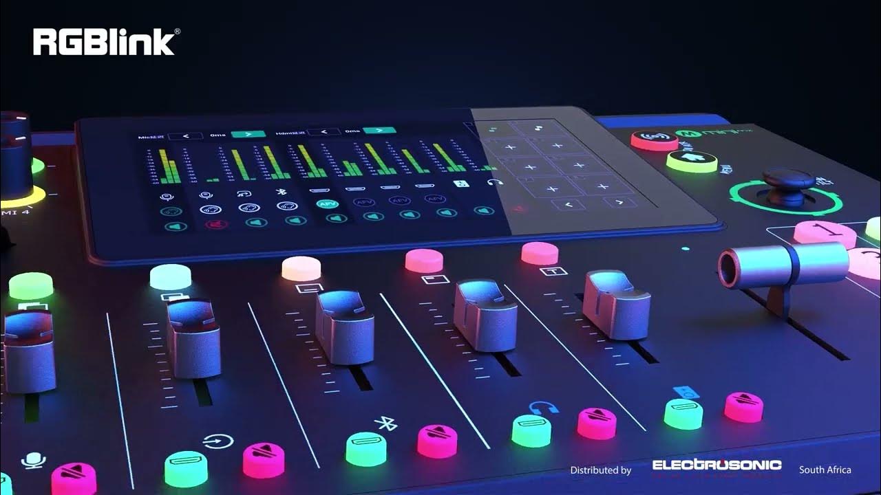 RGBlink mini-mx Streaming Video Mixer – distributed by Electrosonic SA ...