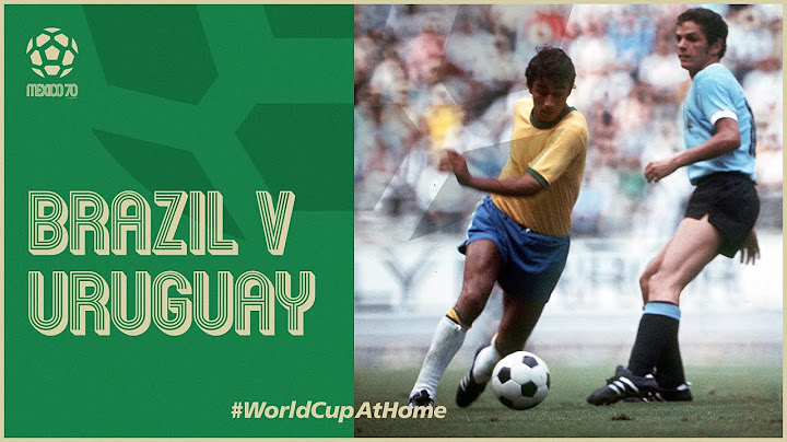 Brazil 3-1 Uruguay | Extended Highlights | 1970 FIFA World Cup