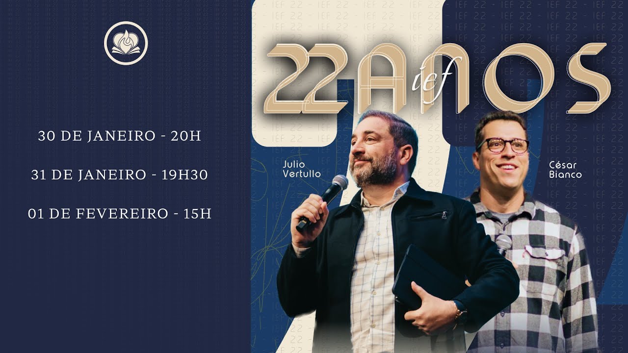 Aniversário IEF 22 Anos - 30/01/2025