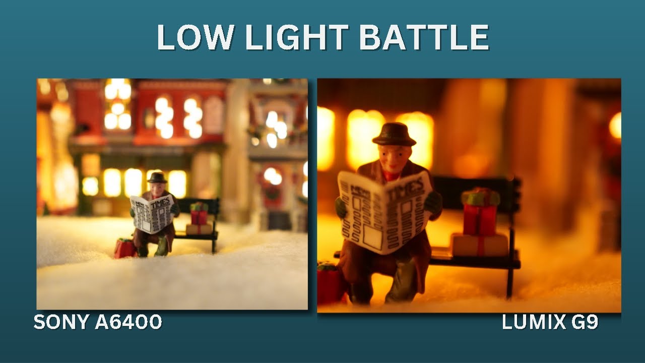 Low Light Test Between Sony A6400 and Lumix G9 YouTube
