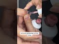 Xử lý khi gelbuilder bị tràn hông #gelbuilder #hardgel #biabnails
