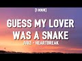 JVKE - what heartbreak feels like (pretty little liar) [1 HOUR/Lyrics] guess my lover was a snake