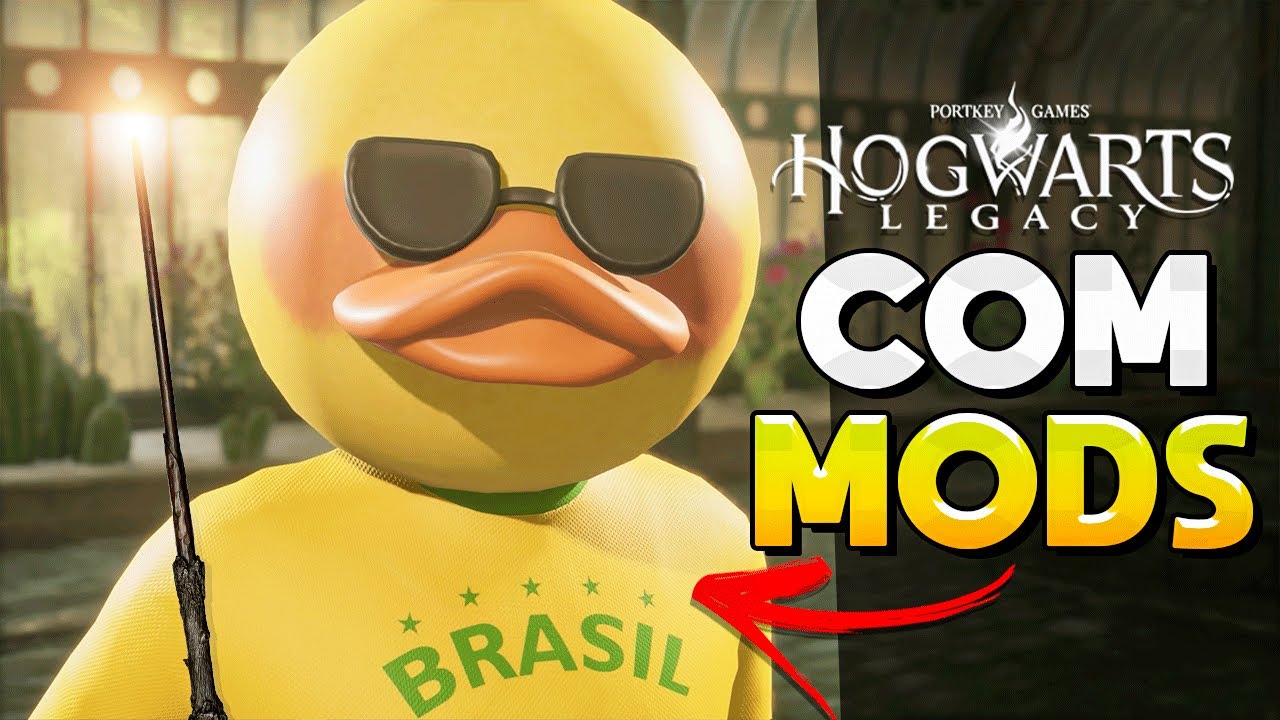 Hogwarts Legacy, só que com MODS