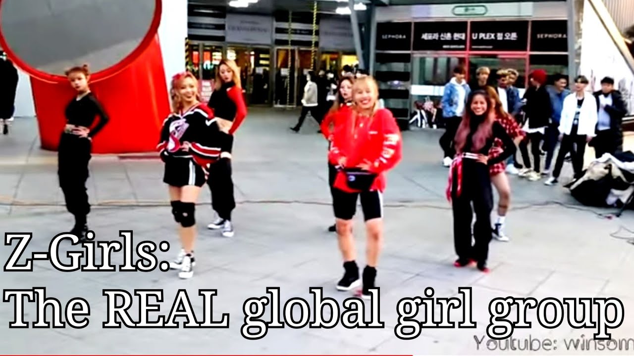Z-Girls говорят на корейском | Streets of Gold @ Sinchon, Korea (013120)