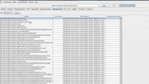 Screaming Frog Crawling Tool