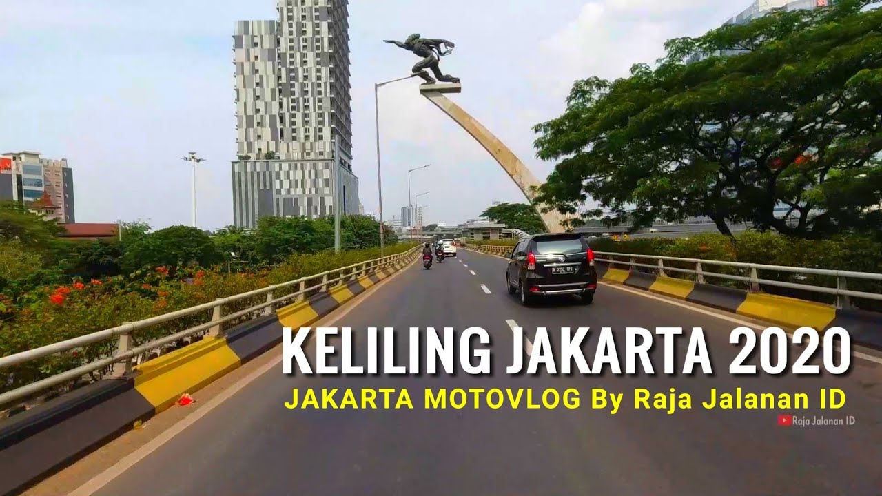 Keliling Jakarta  2022 Melalui Jalan Protokol Diantara 