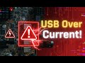 How to solve USB Device Over Current Status Detected on PC