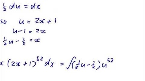 EXAMPLE: Integrating a linear function to a high power when there is an x outside the bracket