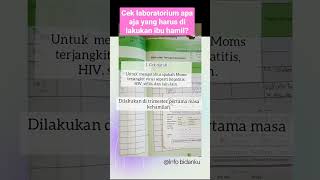 Test Laboratorium Pada Ibu Hamil