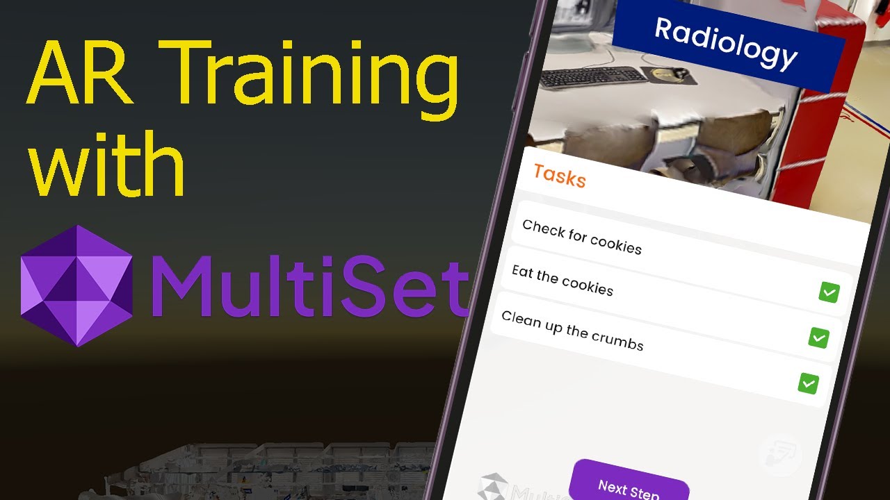 Location-based AR training with MultiSet VPS - YouTube