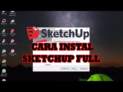 [ TUTORIAL ] CARA INSTAL SKETCHUP FULL - YouTube