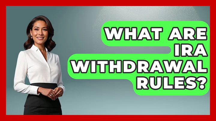 What Are IRA Withdrawal Rules? - Consumer Laws For You