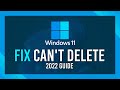 Fix Can't Delete Files/Folders in Windows 11 | 2024 Guide