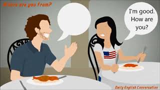 Daily English Conversation - Lesson 1 Where Are You From?