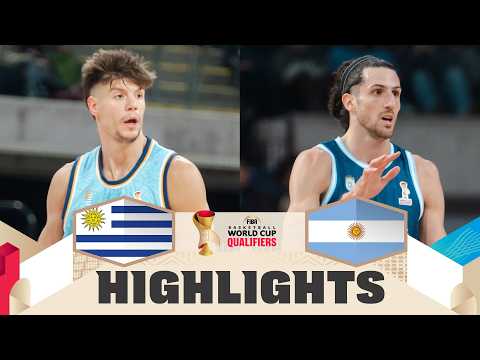 Uruguay ๐บ๐พ v Argentina ๐ฆ๐ท | Highlights | FIBA Basketball World Cup 2027 Americas Qualifiers