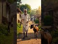 शरारती बकरी ने बाज़ार में मचा दिया हंगामा 😂 | दादा और बकरी की मजेदार कहानी।#shorts#viralshorts#hindi
